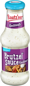 Bautz'ner Brutzelsauce - Knoblauch 250ml Glasflasche (6 Stk)