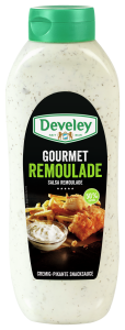Develey Gourmet Remoulade 50% 875ml Kopfstandflasche (8 Stk)