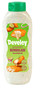 Develey Gourmet Remoulade 50% 875ml Kopfstandflasche (8 Stk)