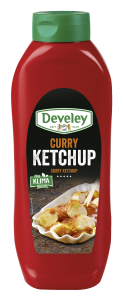 Develey Curry Ketchup 875ml Kopfstandflasche (8 Stk)