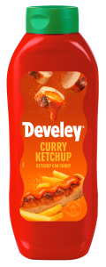 Develey Curry Ketchup 875ml Kopfstandflasche (8 Stk)