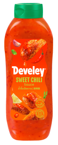 Develey® Sweet Chili Sauce 875ml Kopfstandflasche (8 Stk)