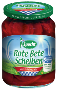 Specht Rote Bete Scheiben 370ml Glas (12 Stk)