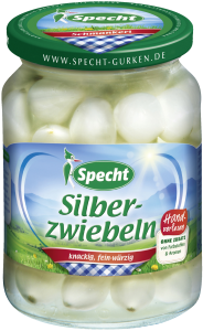 Specht Silberzwiebeln 370ml Glas (12 Stk)