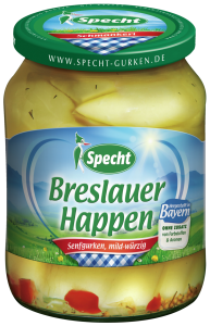 Specht Breslauer Happen 720ml Glas (12 Stk)