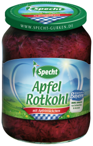 Specht Apfel-Rotkohl 720ml Glas (12 Stk)