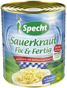 Specht Fix & Fertig Sauerkraut 10,2l Dose (1 Stk)