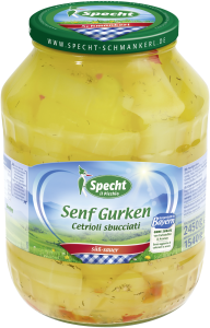 Specht Senfgurken 2650ml Glas (2 Stk)