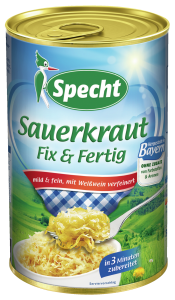 Specht Fix & Fertig Sauerkraut 425ml Dose (12 Stk) master22951 300