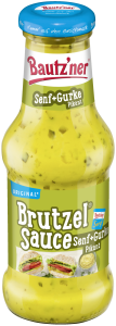 Bautz'ner Brutzelsauce - Pikant-Senf 250ml Glasflasche (6 Stk)
