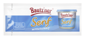 Bautz'ner Senf mittelscharf 10ml Portionsbeutel (200 Stk)