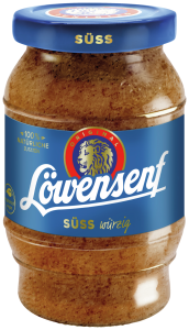 Löwensenf Senf bayerisch süß 250ml Tönnchen (12 Stk)