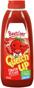 Bautz'ner Kindertomatenketchup Quetch´Up 450ml Plastikflasche (8 Stk)