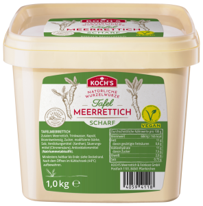 Kochs Tafel Meerrettich 1000gr Eimer (6 Stk)