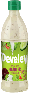 Develey Gartenkräuter Dressing 500ml Plastikflasche (6 Stk)