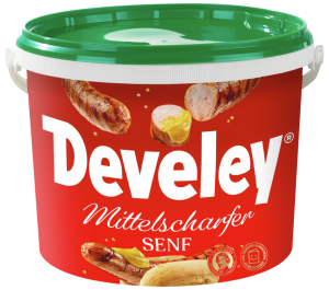 Develey Senf mittelscharf 10kg Eimer (1 Stk)