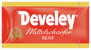 Develey Senf mittelscharf 10ml Portionsbeutel (200 Stk)