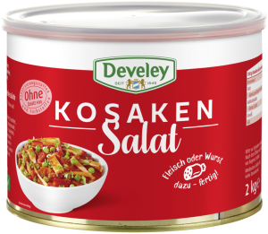Develey Kosaken Salat 2000gr Dose (1 Stk)