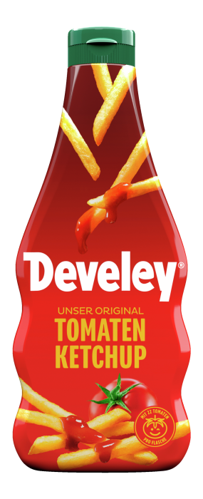 leere rote Folie Tomaten-Ketchup-Sauce-Beutel-Paket isoliert auf