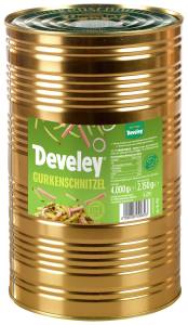 Develey Gurkenschnitzel 4250ml Dose (1 Stk)