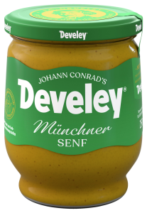 Develey Münchner Senf 250ml Schraubglas (8 Stk)