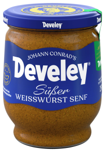 Develey Original Münchner Weißwurstsenf 250ml Schraubglas (8 Stk)