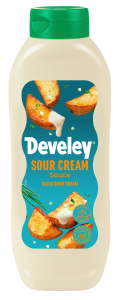 Develey Sour Cream Sauce 875ml Kopfstandflasche (8 Stk)