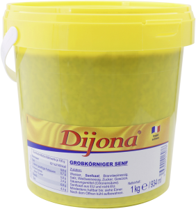 Dijona Rotisseur Senf 1kg Eimer (6 Stk)