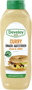 Develey Curry Snack-Aufstrich 875ml Plastikflasche (8 Stk)