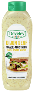 Develey Dijon Senf Snack-Aufstrich 875ml Plastikflasche (8 Stk)
