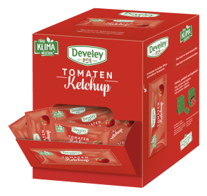 Develey Tomaten Ketchup 100er Schütte 20ml Portionsbeutel (100 Stk)