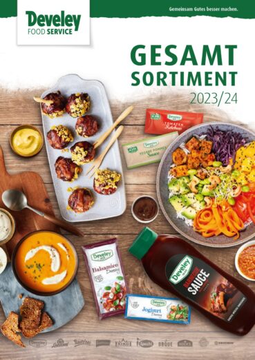 Develey Foodservice Sortimentskatalog Web 1