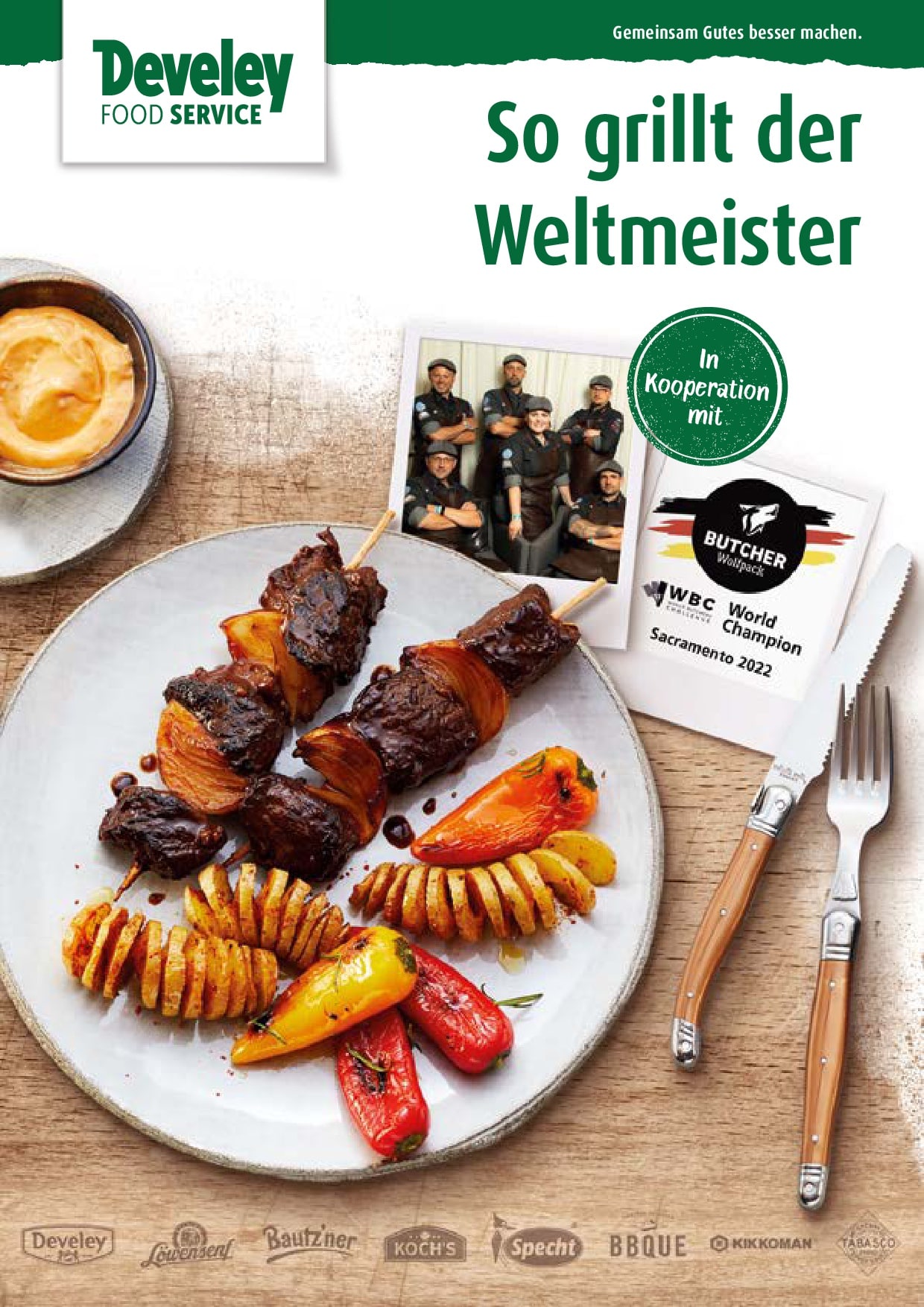 Inspirationen zum Grillen mit dem Weltmeister Butcher Wolfpack