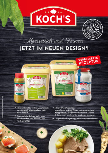 Develey Food Service KOCHs Meerrettich FS Gebinde