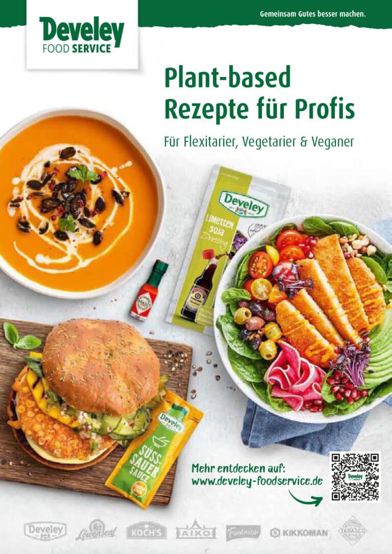 Develey Plant based Rezepte fuer Profis