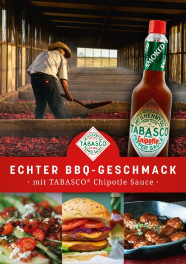 Tabasco Chipotle Rezeptbroschuere