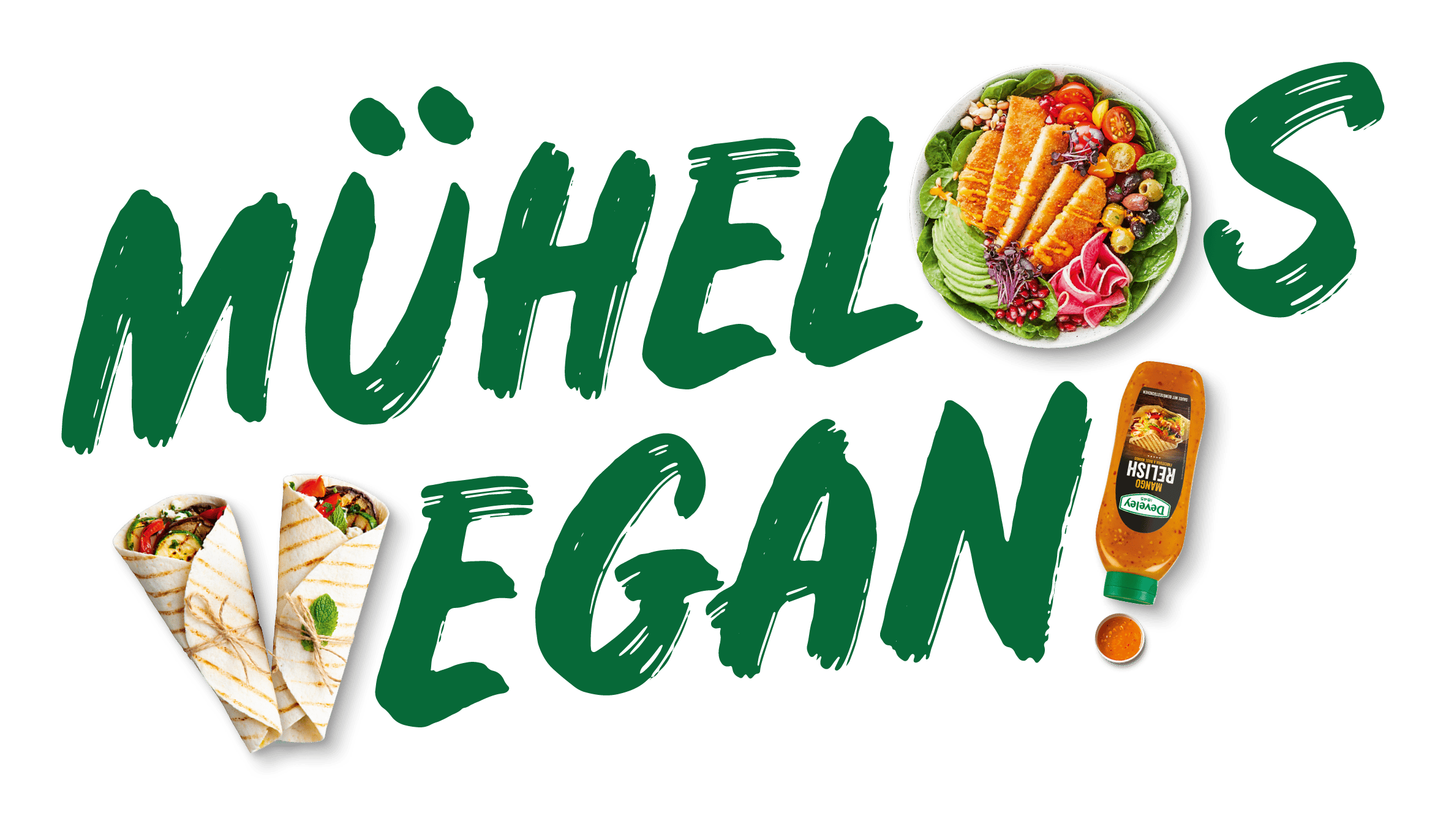 Muehelos Vegan Schriftzug Var2