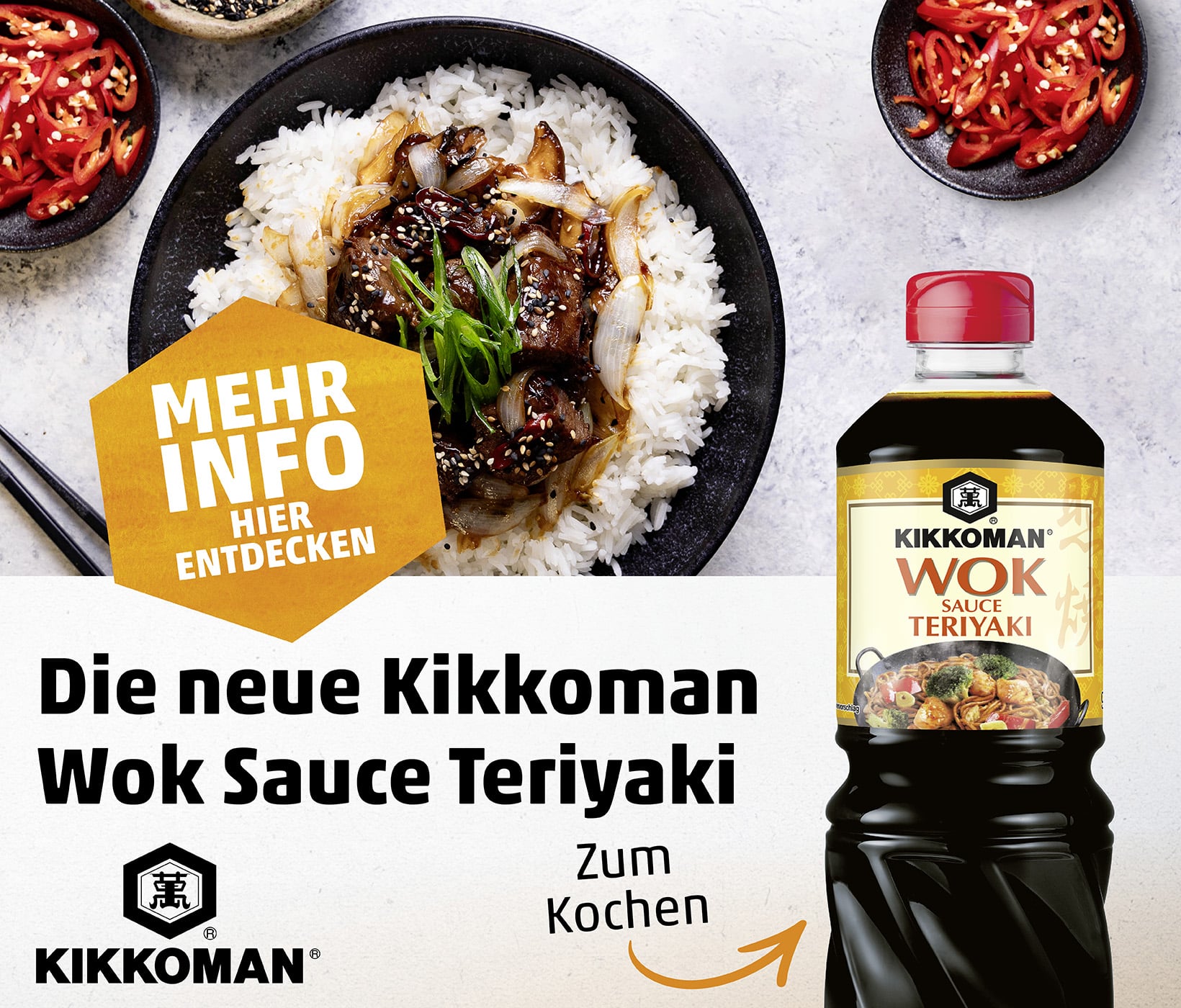 Develey Foodservice Kikkoman Wok Sauce Teriyaki Webbanner 1640x1400 LO3d