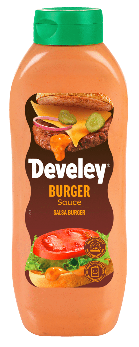 DV Hamburger Sauce 875ml Plastikflasche 2280