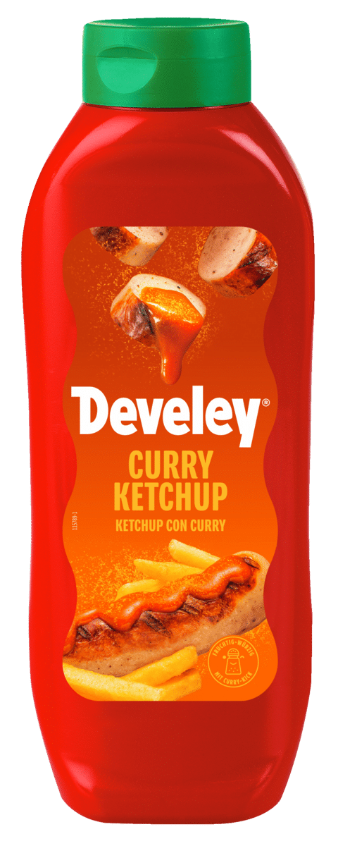 Relaunch DV Curry Ketchup 875ml Plastikflasche 2913