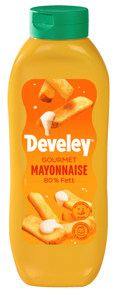 Relaunch DV Gourmet Mayonnaise 80 875ml Plastikflasche 2918