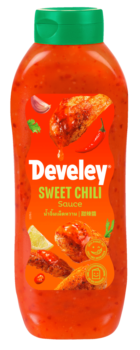 Relaunch DV Sweet Chili Sauce 875ml Plastikflasche 9286