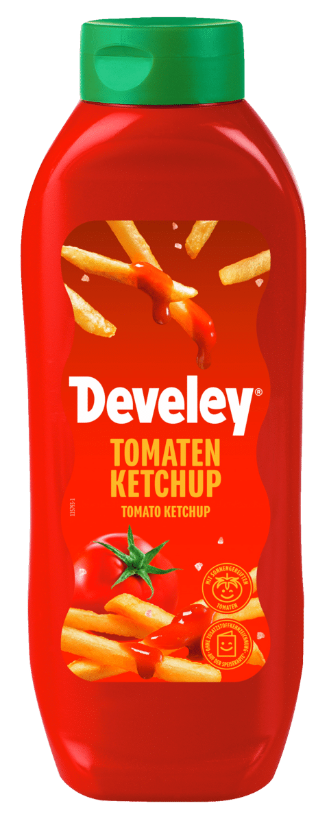 Relaunch DV Tomaten Ketchup 875ml Plastikflasche 2910