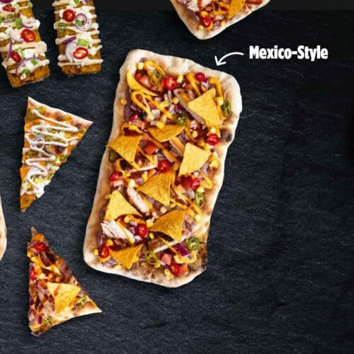 BBQ Chicken Flatbread - MEXICO STYLE 1 Rezept Flatbread Mexico