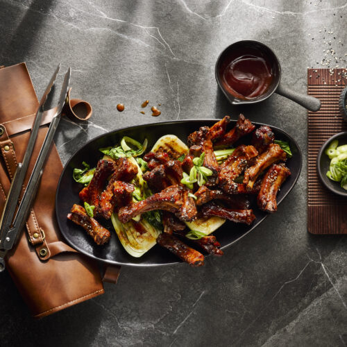 Asian BBQ Finger Ribs 1 20241213 Real Smoke BBQ Asia Finger Ribs PakChoi 11729